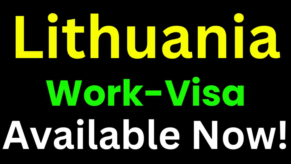 Work-Visa Lithuania